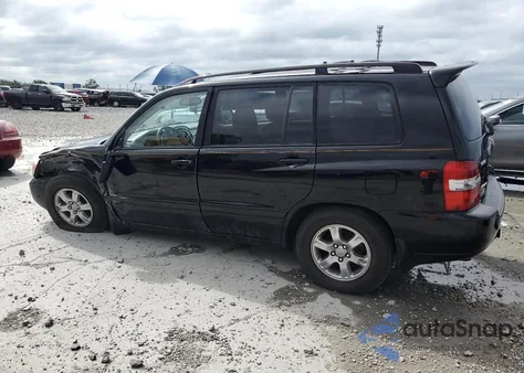 2005 Toyota Highlander Limited from USA, damaged, VIN JTEEP21A850071616